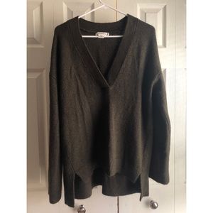 Oversized Olive Sweater - H&M